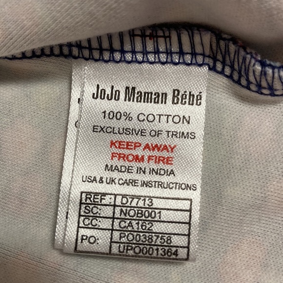 Jojo maman bebe mouse floral mushroom navy long sleeve dress 4-5 yrs - Picture 9 of 9